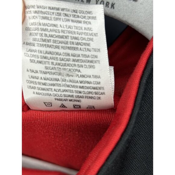 SSC Track Jacket Mens Medium Red Black Soccer Vintage Adidas Full Zip Pockets 14 - Picture 11 of 12